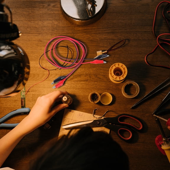 CTIRCHIU 10Pcs Portable Dual Ended Alligator Clip Test Leads for Efficient Circuit Testing