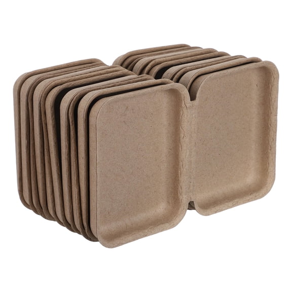CTIRCHIU 10Pcs Small Kraft Paper Soap Boxes for Camping Soap Storage and Wedding Party Favors