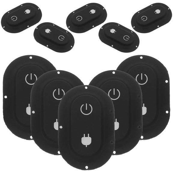 CTIRCHIU 10Pcs Dust and Water Resistant Rubber Key Caps for Robot Vacuum Controller Replacement