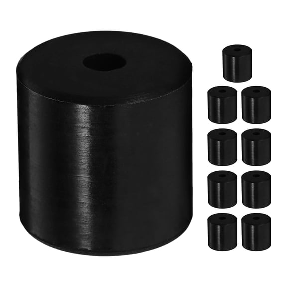 CTIRCHIU 10Pcs 3D Printer Silicone Bed Spacers Heat Resistant Leveling Mounts for Precision Platform Stabilization