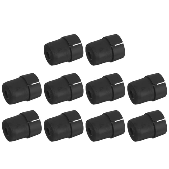 CTIRCHIU 10Pcs Trekking Pole Locking Accessory Black Universal Walking Stick Replacement Parts