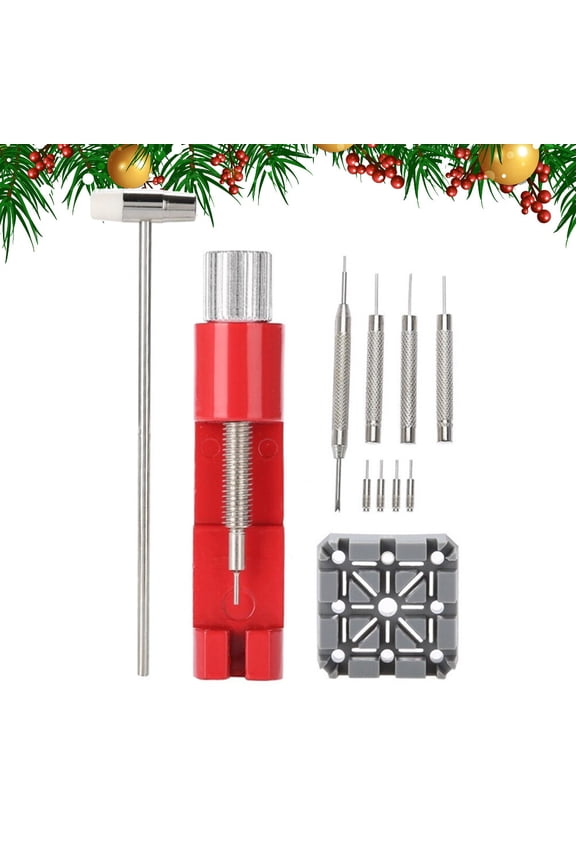 11-Piece Metal Watch Band Link Pin Remover Tool Kit and Easy to Use for Watch Repair