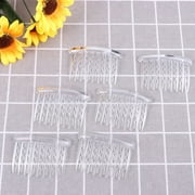 CTIRCHIU 12PCS Mini French Hair Comb Plastic Hair Side Combs for Women Daily Use