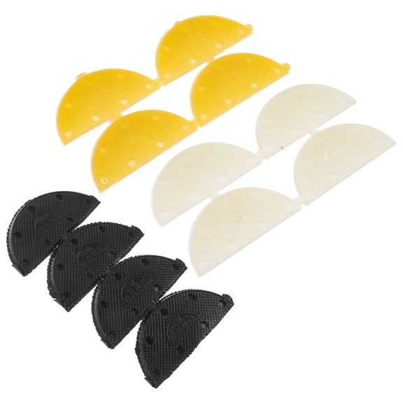 CTIRCHIU 12 Pieces Assorted Color Rubber Shoe Sole Protectors Non- Grip Pads