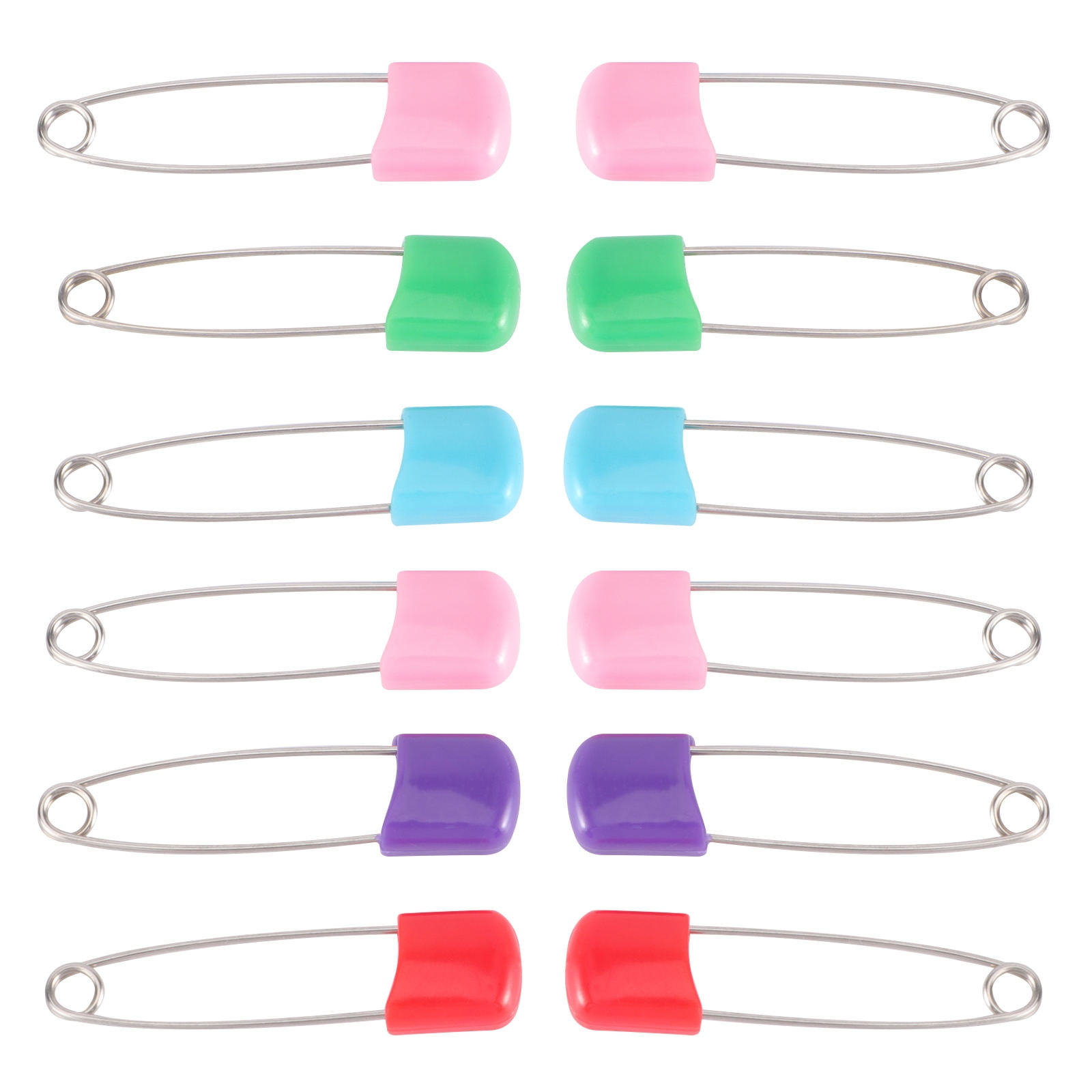 CTIRCHIU 12Pcs Safety Pins for Baby Accessories Assorted Color ...