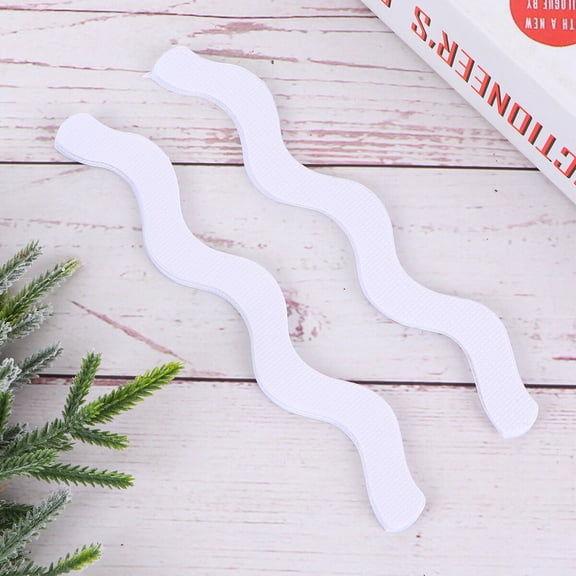 CTIRCHIU 12pcs Transparent AntiSlip Stickers for Bathroom Use Soft Plastic Safety Stickers for Slippery Surfaces 1.27cmx17.78cm