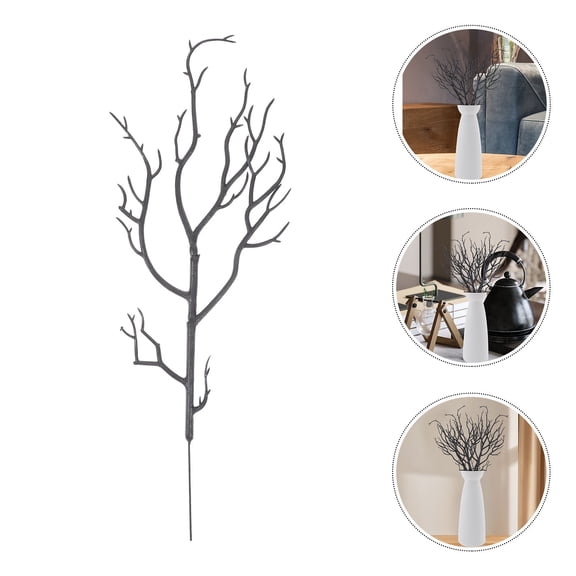 CTIRCHIU 12 Pieces Black Faux Dried Tree Branches Artificial Twigs for Home Decor Vase Filling and Display