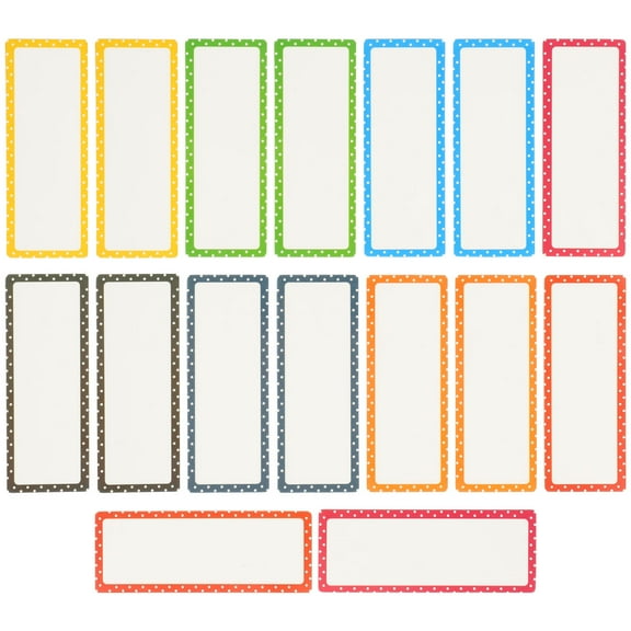 CTIRCHIU 16 Sheets of Magnetic Labels Writable for Home and Office Organization