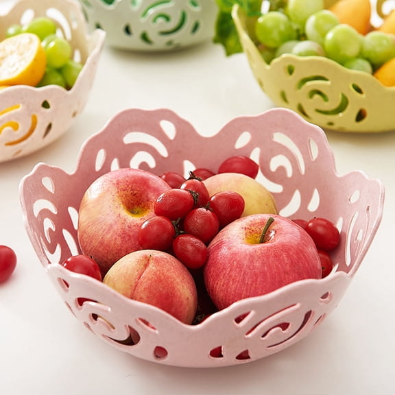 CTIRCHIU 1PC Decorative Candy Bowl Plastic Stackable Storage Box for Kitchen Living Room