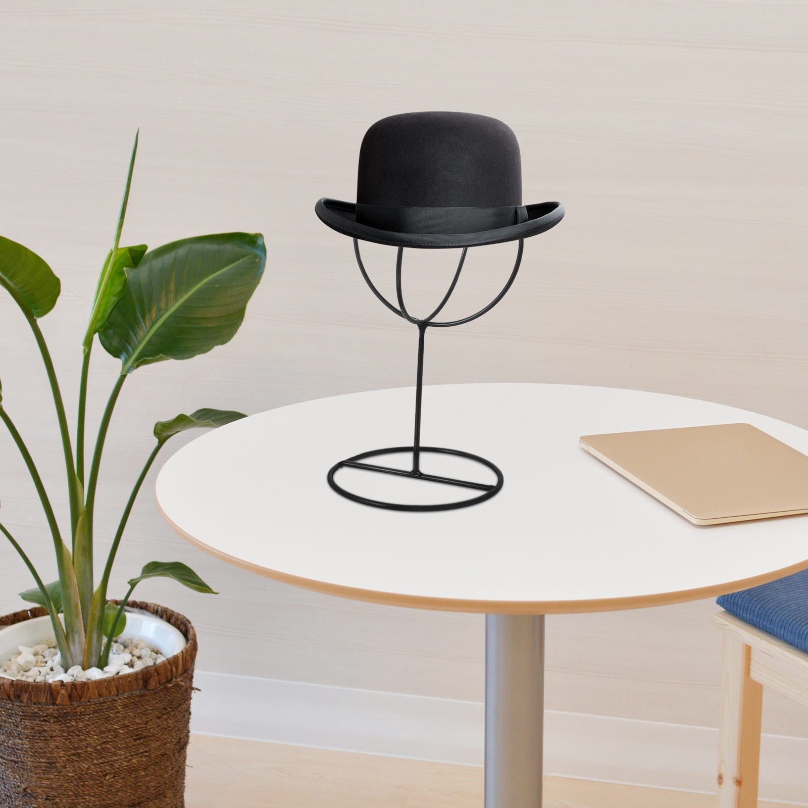 CTIRCHIU Tabletop Hat Rack Black Stainless Steel 1Pack - Walmart.com
