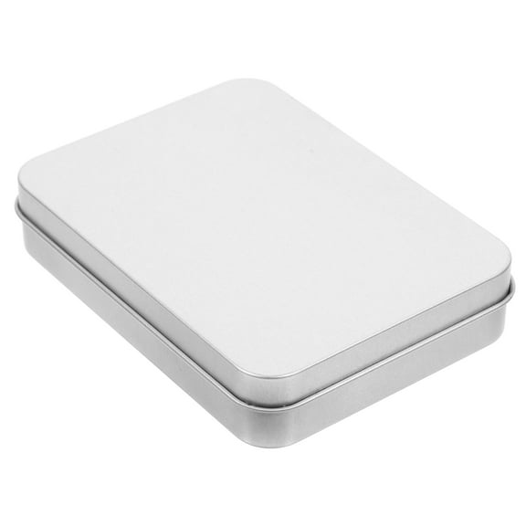 CTIRCHIU 1Pack Mini Tins In Silver For Storing Small Items And Candies