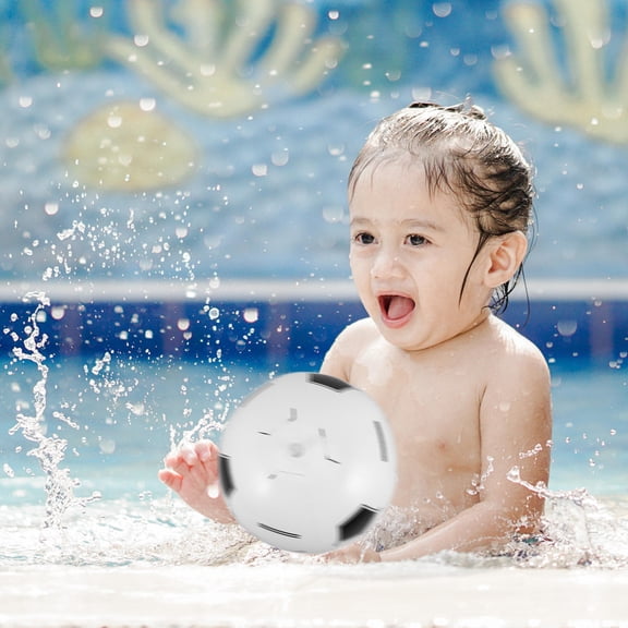 CTIRCHIU 1Pair Durable Inflatable Soccer Ball for Outdoor and Swimming Pool Vibrant