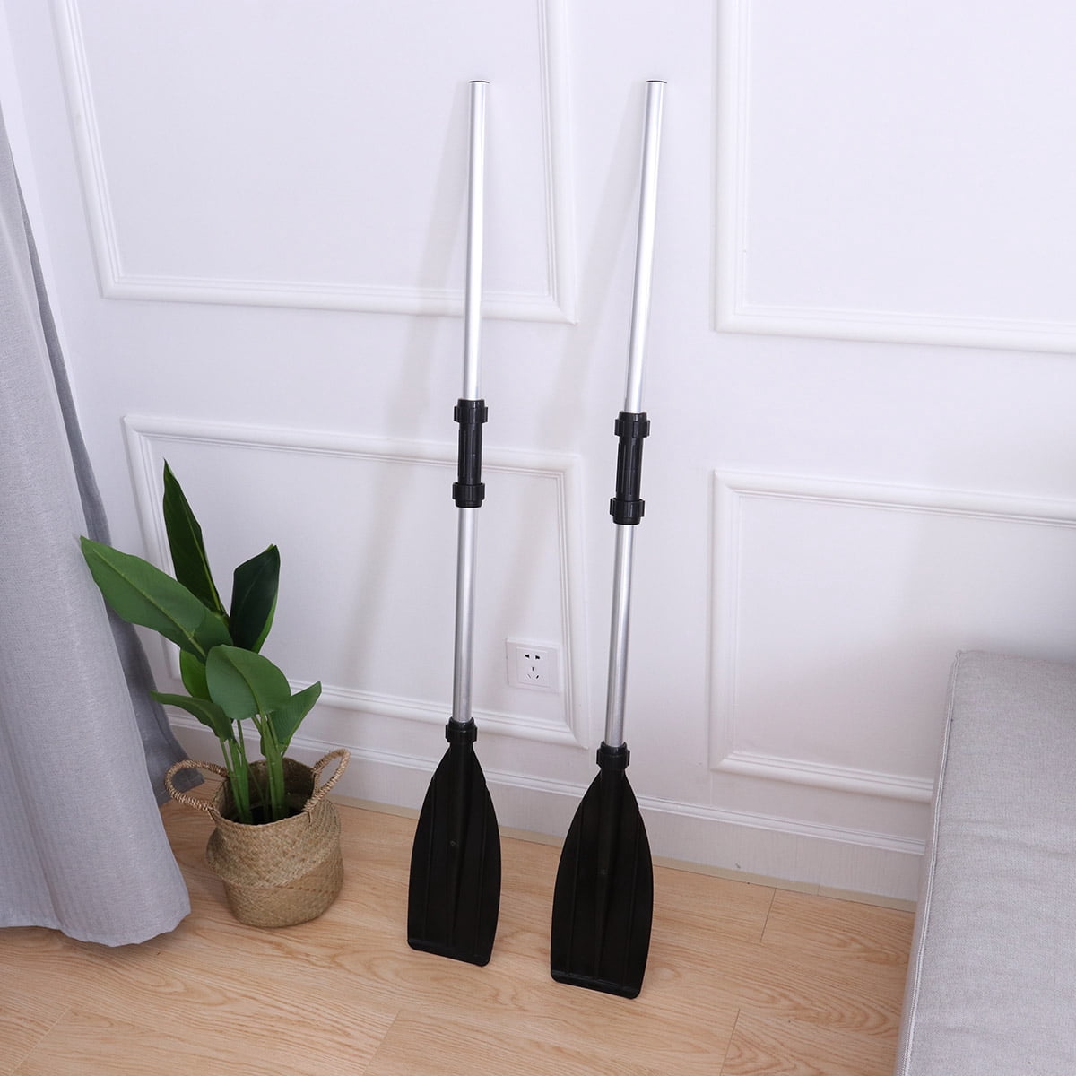 CTIRCHIU 1 Pair Lightweight Aluminum Alloy Detachable with Sealed Tubes for Kayak Canoe Rowing Boats