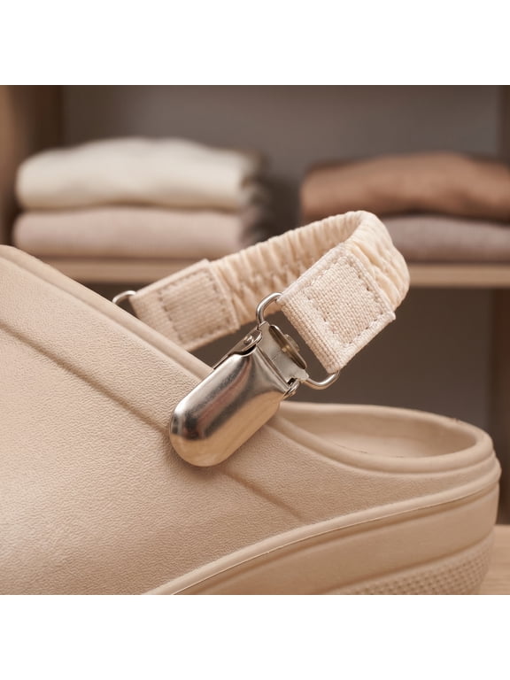 1 Pair Flexible Elastic Shoe Back Strap for Clogs Providing Comfortable Ankle Support and Stability