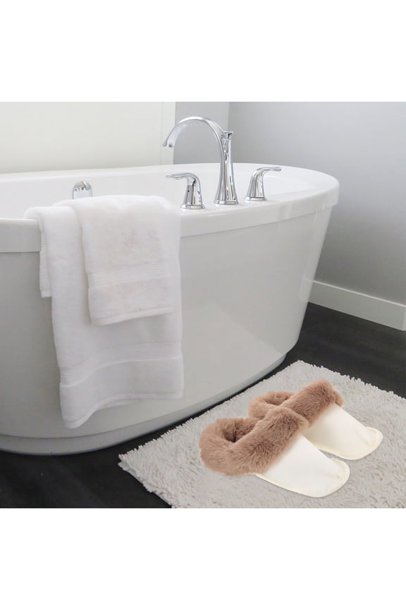 1Pair Thick Coffee Plush Replacement Liners for Clogs and Winter Boots