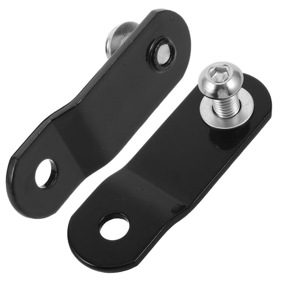 CTIRCHIU 1Pair Black Motorcycle Gas Tank Mounting Lift Kit Universal Riser for Improved Balance