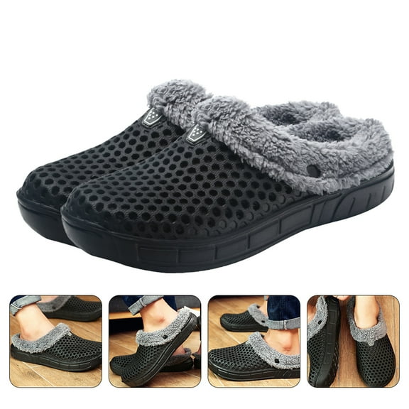 CTIRCHIU 1Pair Winter Slipper with Soft Warm Lining and Durable Indoor Sole