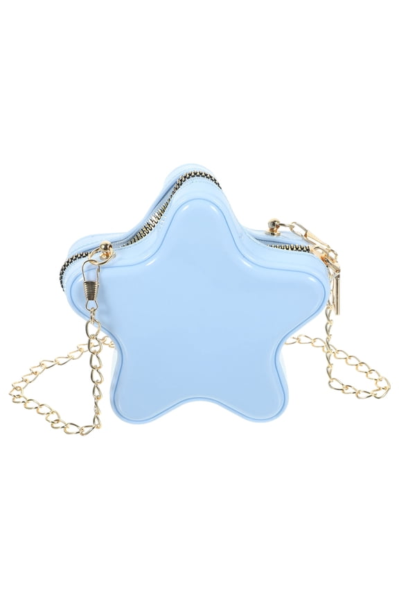 Women's Stylish Crossbody Bag with Star Pattern, Lightweight Messenger Purse for Daily Use and Casual Outings