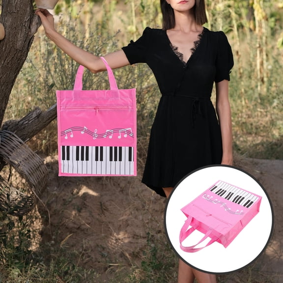 CTIRCHIU Music Stand Carry Bag, Portable Nonwoven Fabric Case for Instruments, 1 Pack