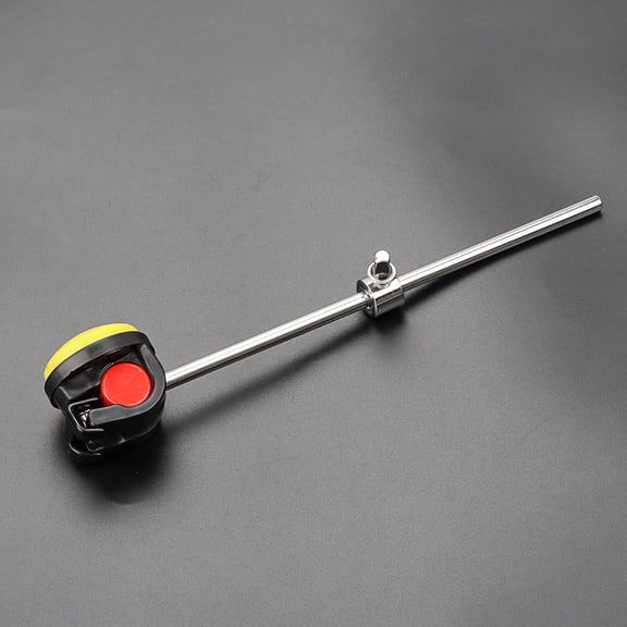 CTIRCHIU 1Pcs Silicone Gel Drum Beater for Music Performance Shape Yellow 8.1X1.5X1.5In