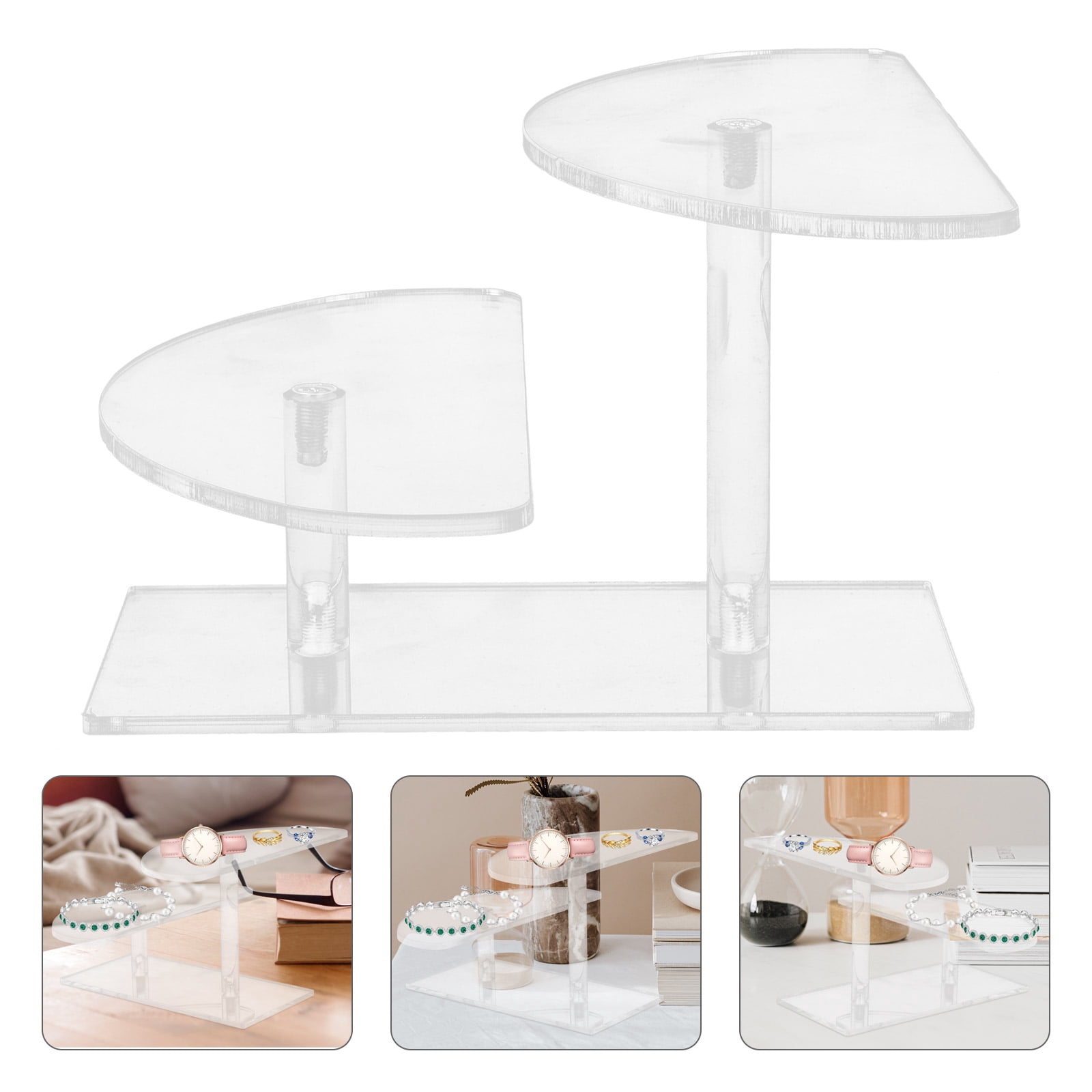 CTIRCHIU 1Set Acrylic Display Riser for Collectible Jewellery Pendulum ...