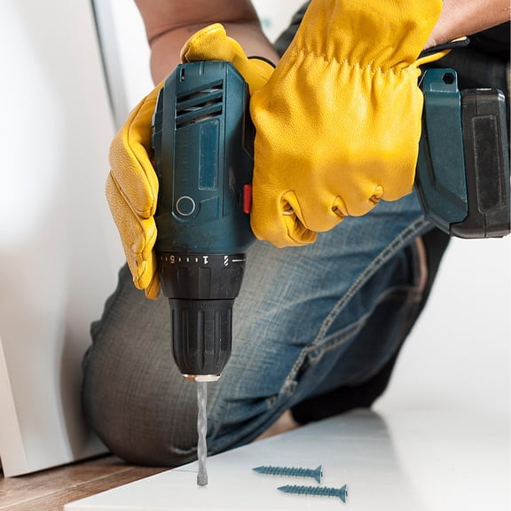 CTIRCHIU 1Set Concrete Anchor Kit with Wall Screws and Drill Bit for Concrete and Gypsum Boards