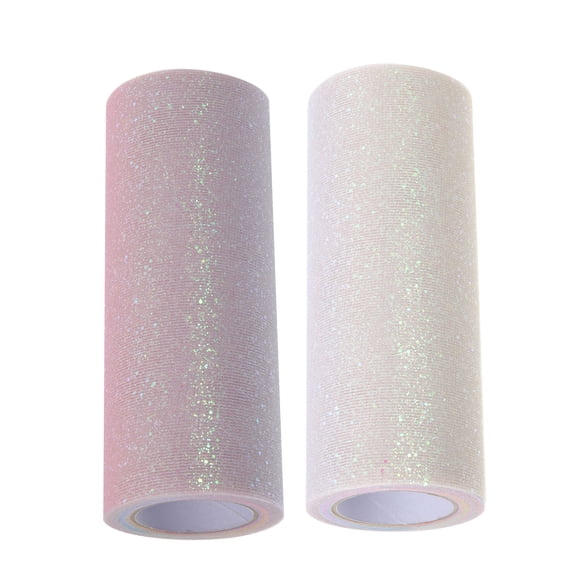 CTIRCHIU Wedding Tulle Ribbon Polyester Assorted Color 1Pack