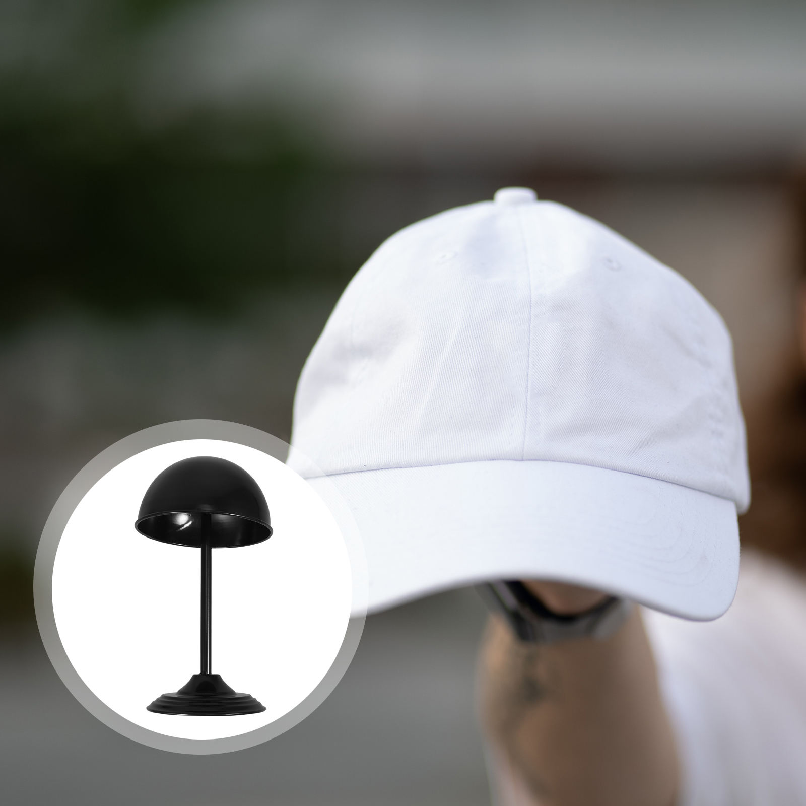 CTIRCHIU Desk Hat Rack Hat Display Stand Black 1 Piece - Walmart.com