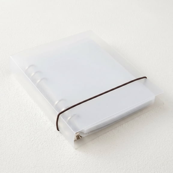 CTIRCHIU 1Set Clear Plastic Cd Dvd Storage Case with Heavy Duty Cover and Flexible Expansion Pages