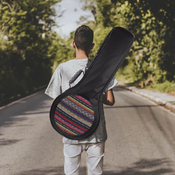 CTIRCHIU Musician Bag Set, Rectangular Black Nylon Case for Outdoor Use and Secure Storage