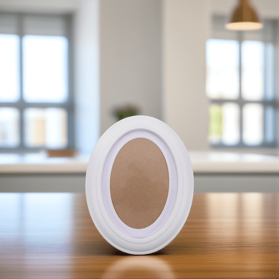 CTIRCHIU 1Set Oval Frames for Pictures Wall Hanging Decor in Wood for Room Decor and Display