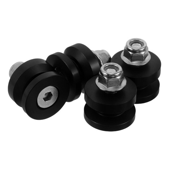 CTIRCHIU 1Set Rear Luggage Box Buckle Spacer for Motorcycles Aluminum Alloy Secure Lock Pad