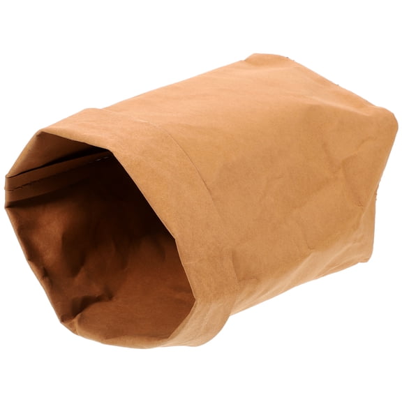 CTIRCHIU Brown Kraft Paper Storage Bags with Anti Leak Design for Snacks and Sundries