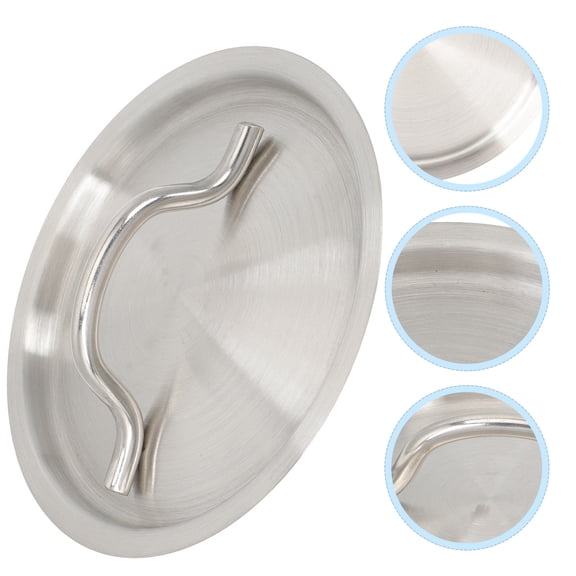 CTIRCHIU Replacement Lid for Pots and Pans with Steam Concentration Stainless Steel 1Pcs