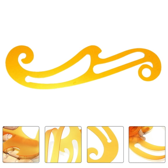 CTIRCHIU Plastic Sewing Ruler Set for Tailoring, Pattern Making, and Craft Projects - 1 Piece Measuring Tool