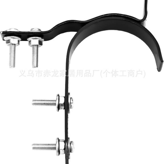 CTIRCHIU 1Set Universal Black Metal Mailbox Latch and Handle Kit Secure Mailbox Replacement