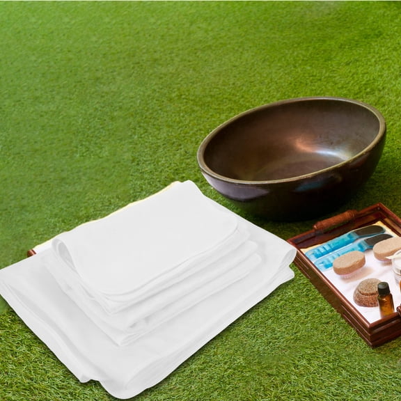 CTIRCHIU 1Set White Salon Couch Cover Fitted Slipcover for Lounge Massage Bed with Machine Washable Fabric