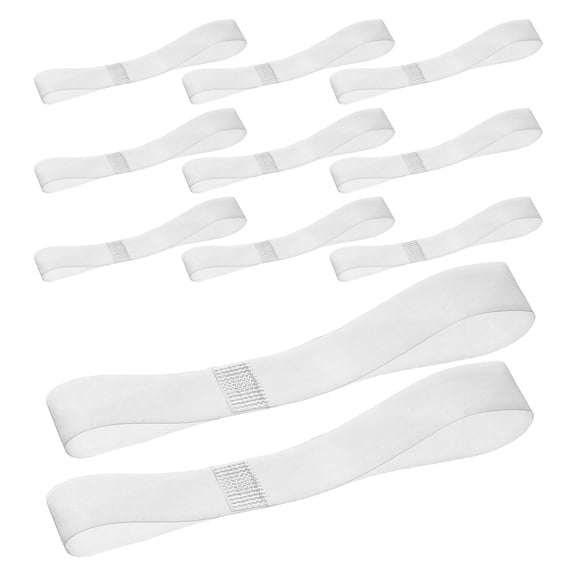 CTIRCHIU 20 Pairs Clear Adjustable TPU Shoe Straps for Women’s Heels, Comfortable Replacement Straps for Secure Fit