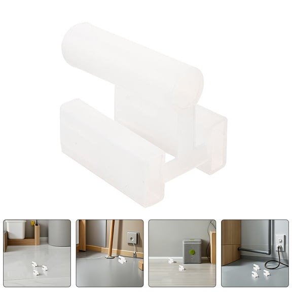 CTIRCHIU 200Pcs 3 Prong Socket Protectors Clear Plastic Power Plug for Home and Office Use