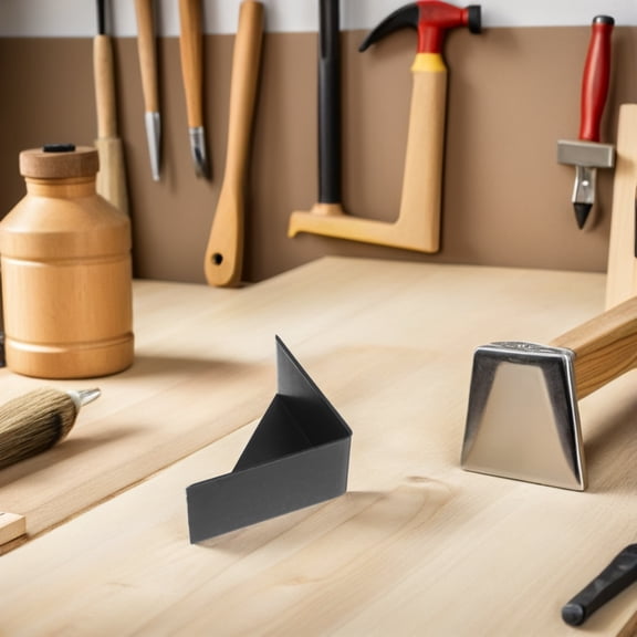 CTIRCHIU 200Pcs Reusable Black Plastic Corner Protectors for Picture Frames Wood Doors and Cabinet Edges