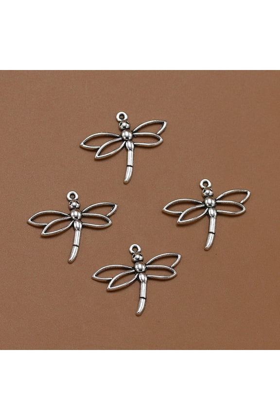 20 Pieces Alloy Dragonfly Pendant Charms for Jewelry Making and Craft Accessories