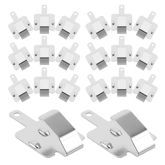 CTIRCHIU 20Pcs Metal Battery Spring Plate for 9V Battery Terminal Contact Fits Remote Controls and Small Devices