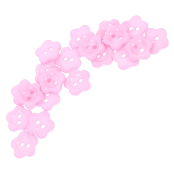 CTIRCHIU 20 Pieces Resin Flower Craft Buttons for Sewing, Scrapbooking, Projects with Smooth Finish