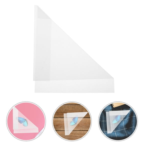 CTIRCHIU 20Pcs Transparent Specimen Collection Paper Bags for Butterfly and Insect Storage