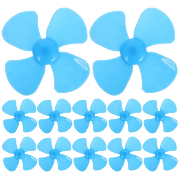 CTIRCHIU Car Model Propellers 20Pcs Blue Plastic for Diy Enthusiasts and Model Flying Applications
