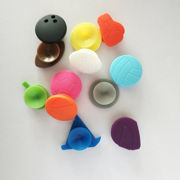 CTIRCHIU 24PCS Glass Markers Assorted Color Creative Design Marking for Cocktail Parties and Weddings