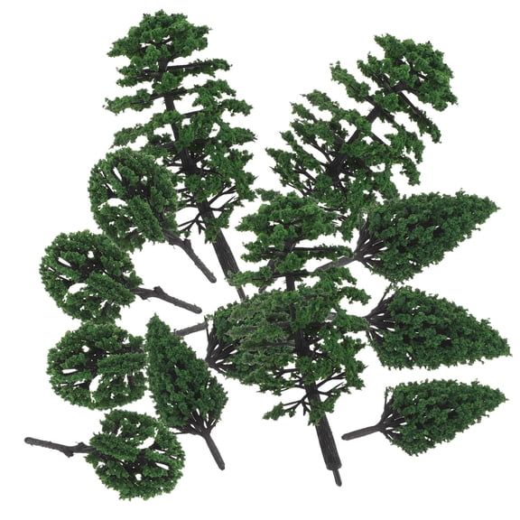 CTIRCHIU Railway Scenery Trees Plastic Model Trees 25Pcs