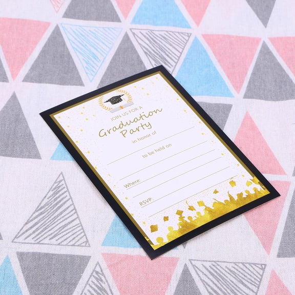 CTIRCHIU 25Pcs Graduation Advice Cards White Party Game Activity for Graduation Event