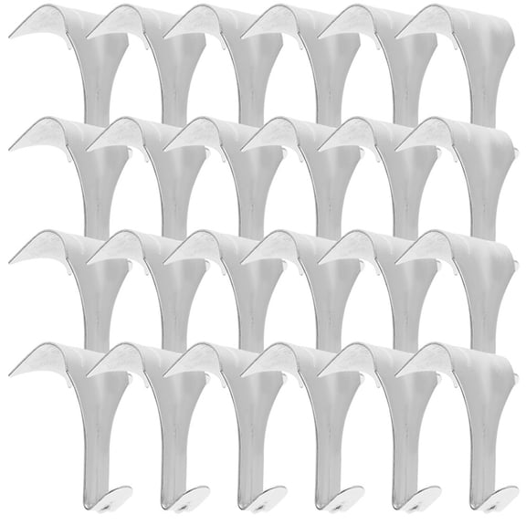 CTIRCHIU 25Pcs Picture Rail Hangers Metal Molding Hooks Strong Load Capacity for Home Walls