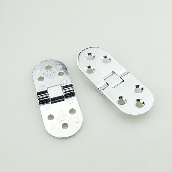 CTIRCHIU 2-Pack Heavy Duty Zinc Alloy Door Hinges, Silent Flat Mount Hardware Accessories for Smooth Door